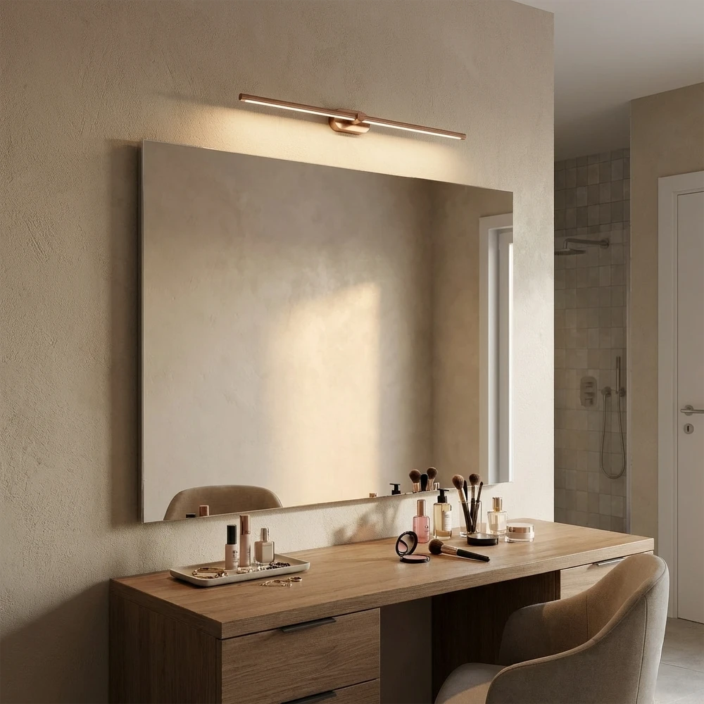 Sieninis šviestuvas Toolight Vonios Sieninis Led Šviestuvas APP1897-1W 80 Cm Copper