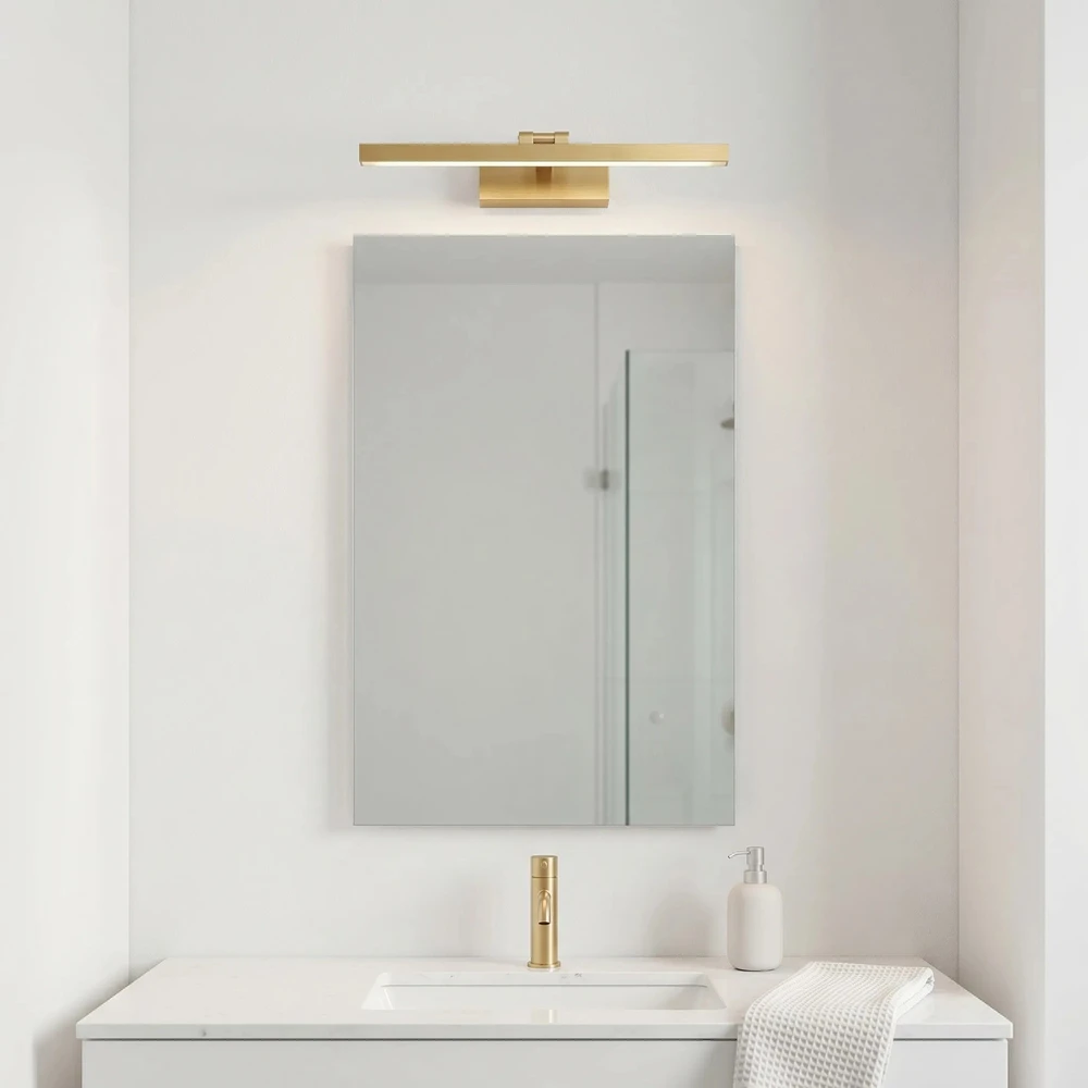 Sieninis šviestuvas Toolight Vonios Sieninis Led Šviestuvas APP1864-1W 60 Cm Gold