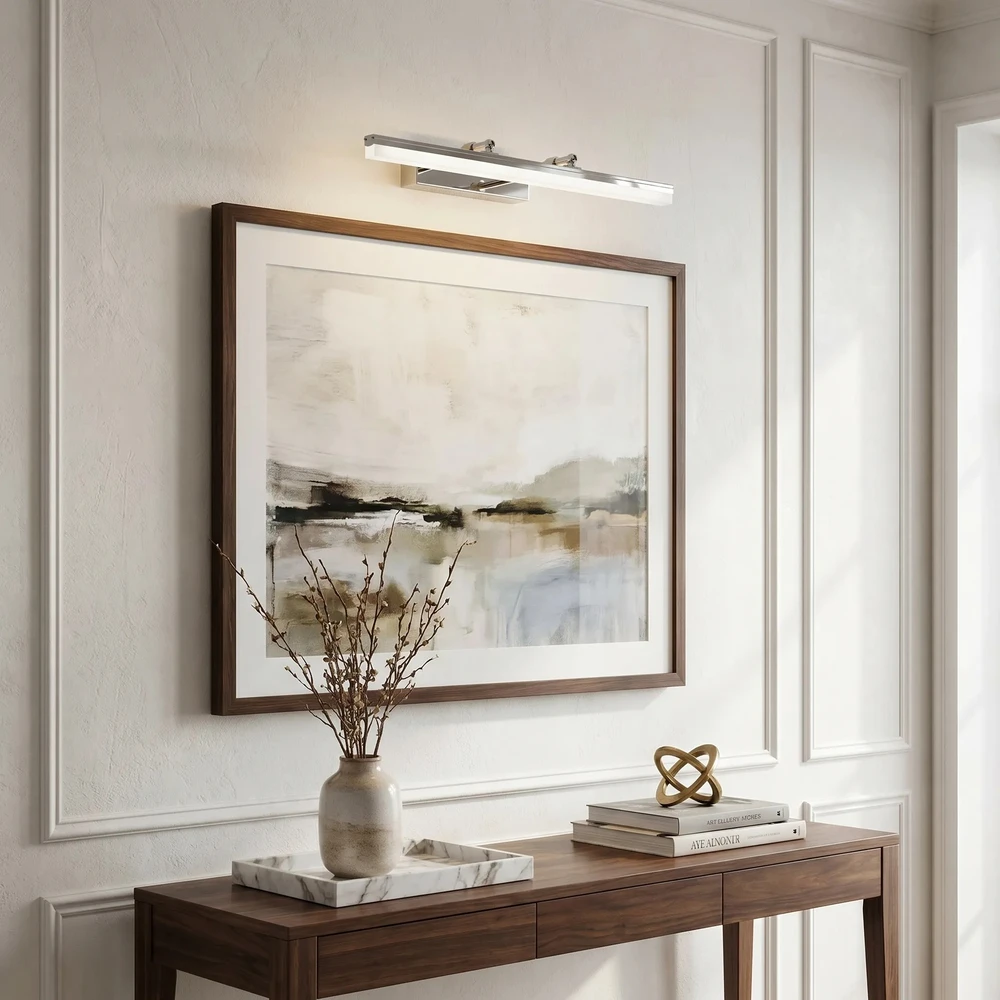 Sieninis šviestuvas Toolight Vonios sieninis LED šviestuvas APP1870-1W 60cm CHROME