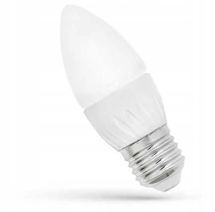 Lemputė Spectrum LED, B35, E27, 6W, 520LM, 3000K