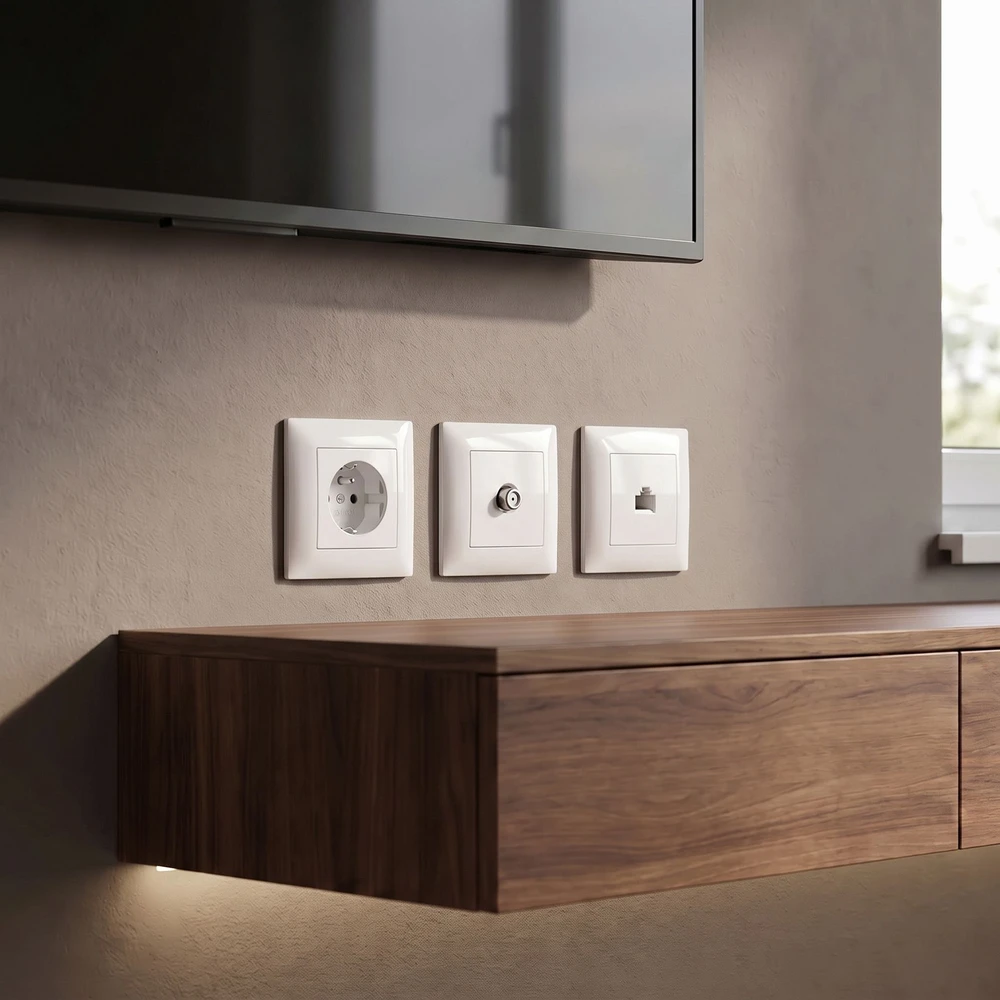 Toolight Antenos Lizdas Su Rėmeliu Oste Jnh012-a Baltas