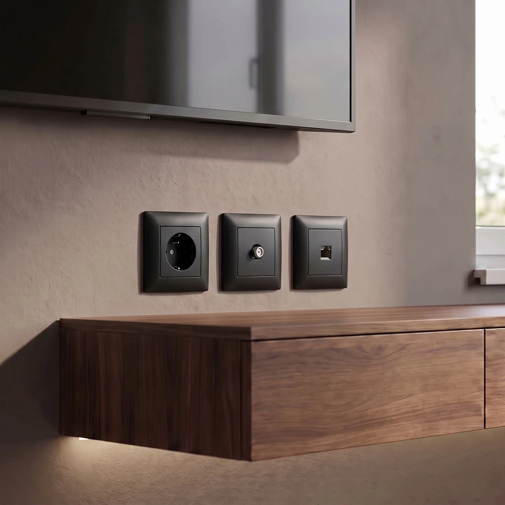 Toolight Antenos Lizdas Su Rėmeliu Oste Jnh012-a Juodas