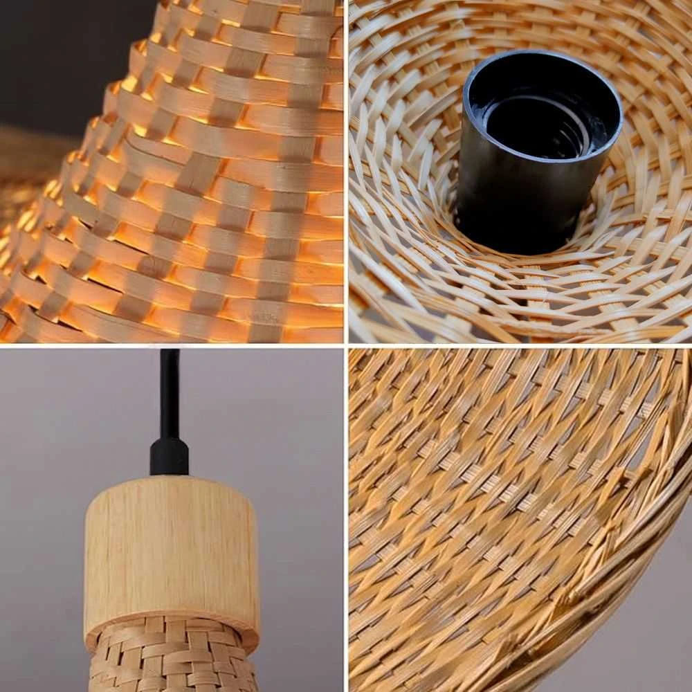 Toolight BAMBUKO PAKABINAMAS ŠVIESTUVAS APP1642-1CP 30cm