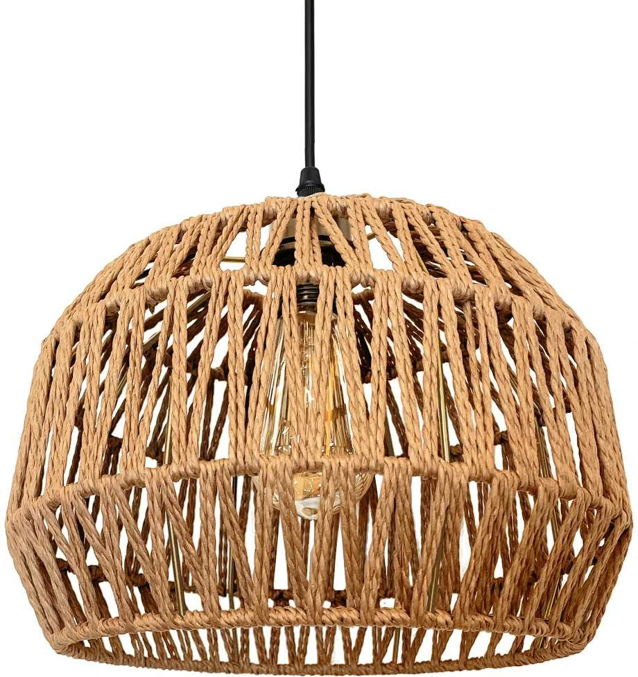 Toolight Boho pakabinamas šviestuvas APP1291-1CP rusvai gelsvas