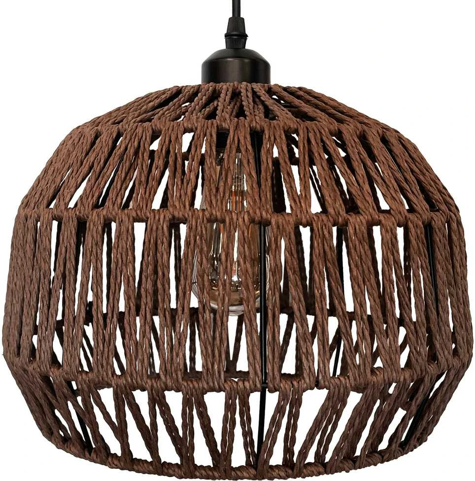 Toolight Boho pakabinamas šviestuvas APP1292-1CP Brown
