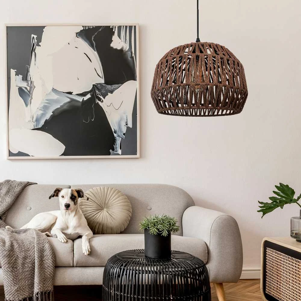 Toolight Boho pakabinamas šviestuvas APP1292-1CP Brown