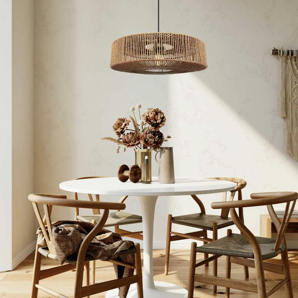 Toolight Boho pakabinamas šviestuvas APP1294-1PC rusvai gelsvas