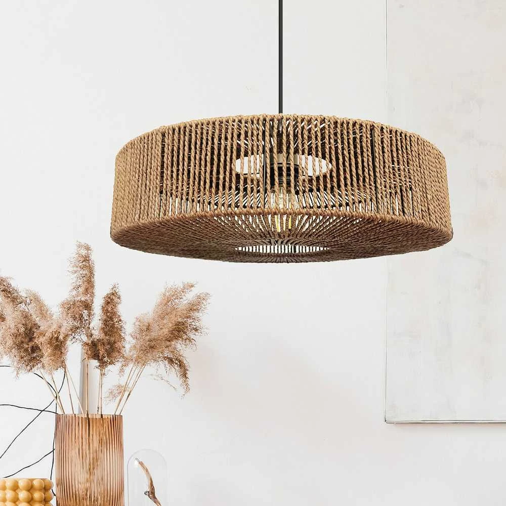 Toolight Boho pakabinamas šviestuvas APP1294-1PC rusvai gelsvas