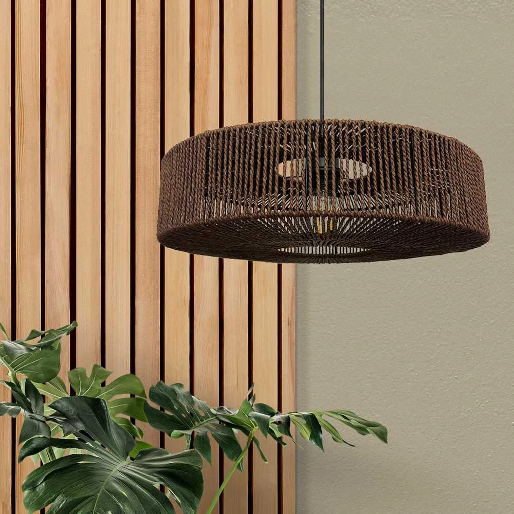 Toolight Boho pakabinamas šviestuvas APP1295-1CP Brown