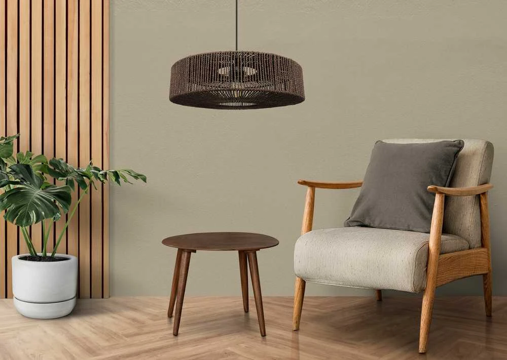 Toolight Boho pakabinamas šviestuvas APP1295-1CP Brown