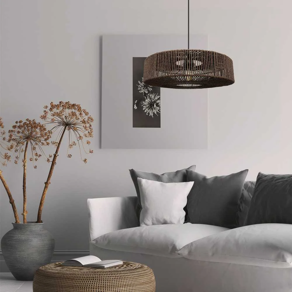 Toolight Boho pakabinamas šviestuvas APP1295-1CP Brown