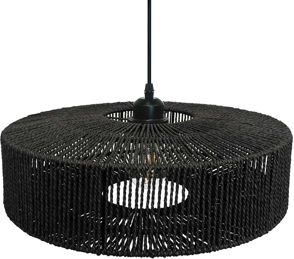 Toolight Boho pakabinamas šviestuvas APP1484-1CP Juodas