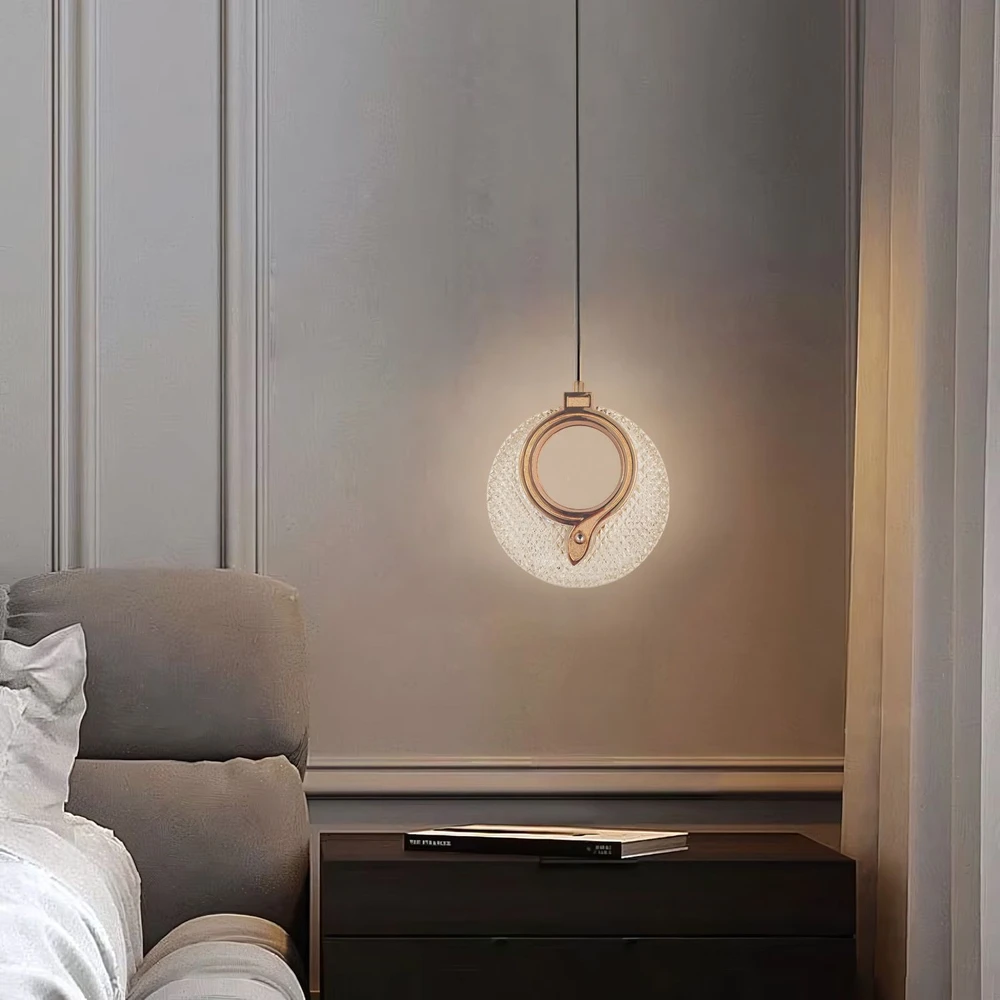 Toolight Krištolinis Pakabinamas Šviestuvas LHJ110-1CP LIGHT ROSE GOLD