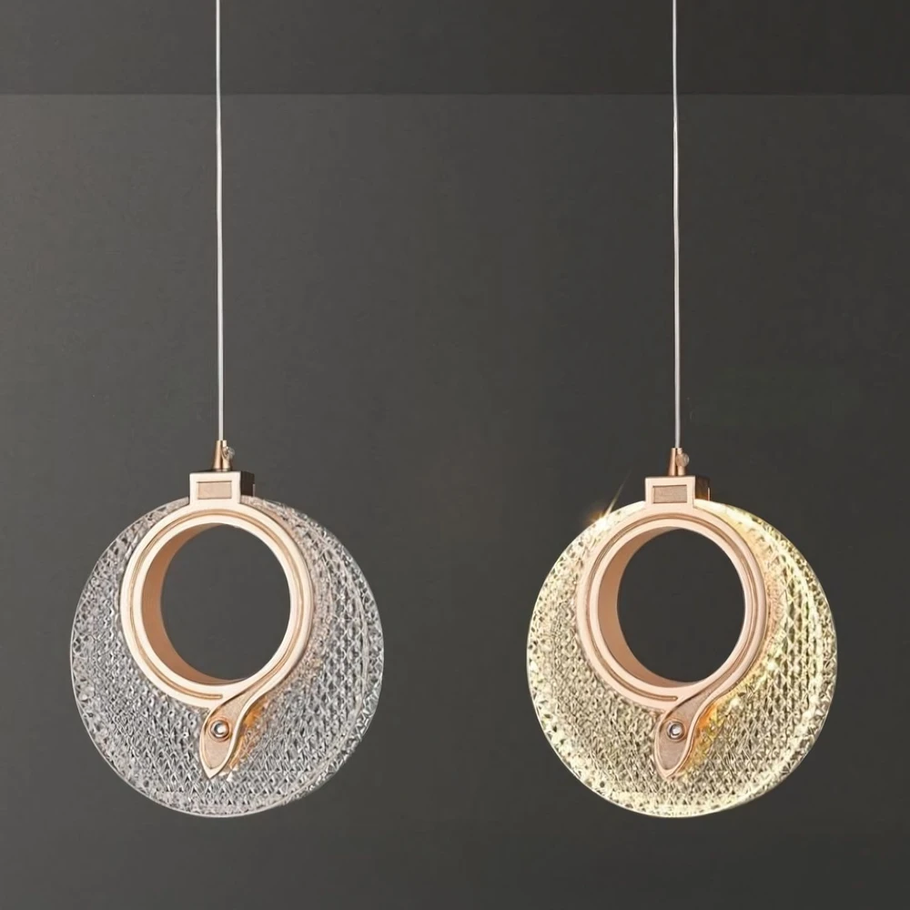 Toolight Krištolinis Pakabinamas Šviestuvas LHJ110-1CP LIGHT ROSE GOLD