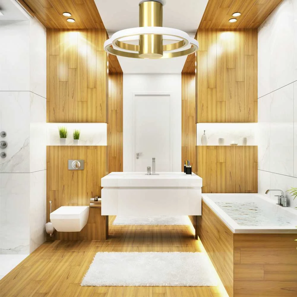 Toolight Krištolinis plafoninis lubinis šviestuvas APP1402-CW Gold