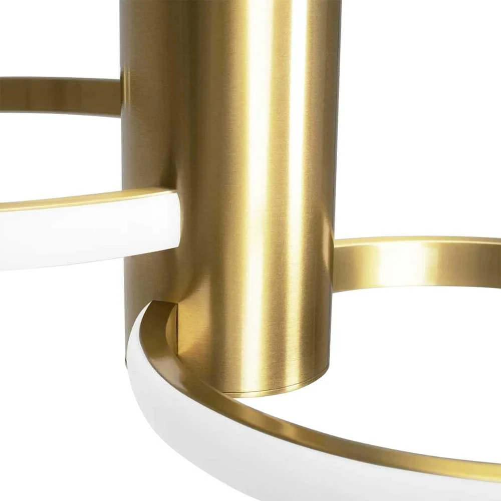 Toolight Krištolinis plafoninis lubinis šviestuvas APP1402-CW Gold