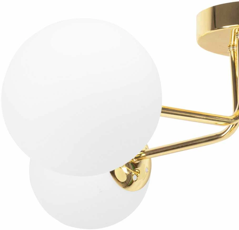 Lubinis šviestuvas Toolight Lampa sufitowa auksinė APP1575-5C