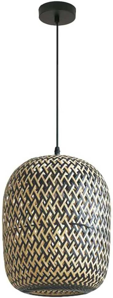 Pakabinamas šviestuvas Toolight LAMPA SUFITOWA WISZĄCA BOHO BAMBOO APP1542-1CP