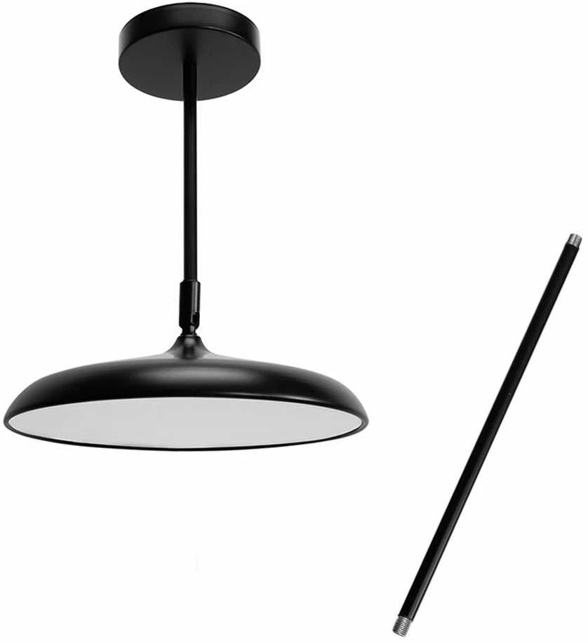 Pakabinamas šviestuvas Toolight Lampa wisząca LED APP1280-CP Juodas