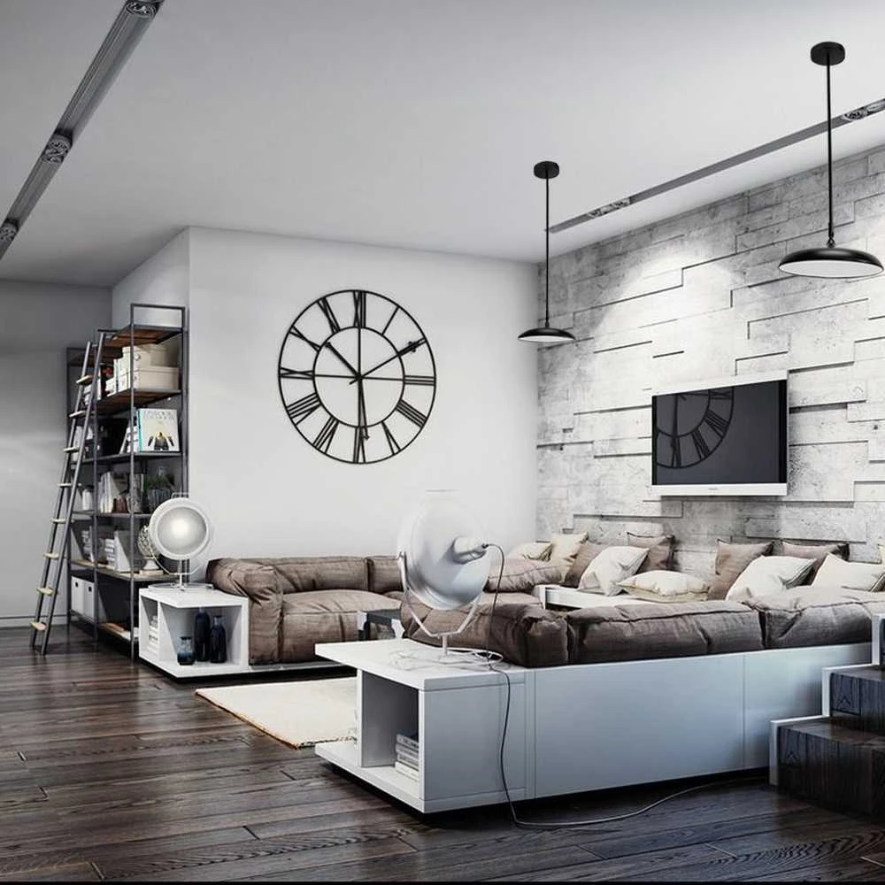 Pakabinamas šviestuvas Toolight Lampa wisząca LED APP1280-CP Juodas