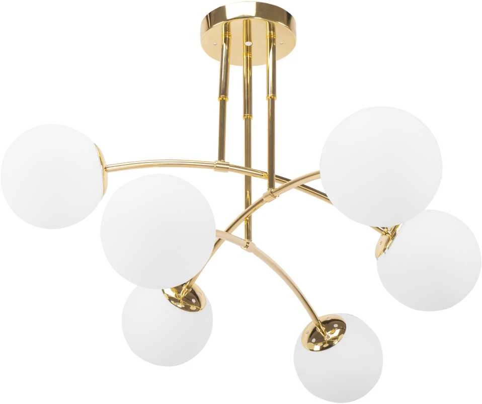 Lubinis šviestuvas Toolight LAMPA WISZĄCA SUFITOWA ZŁOTA APP1577-5C