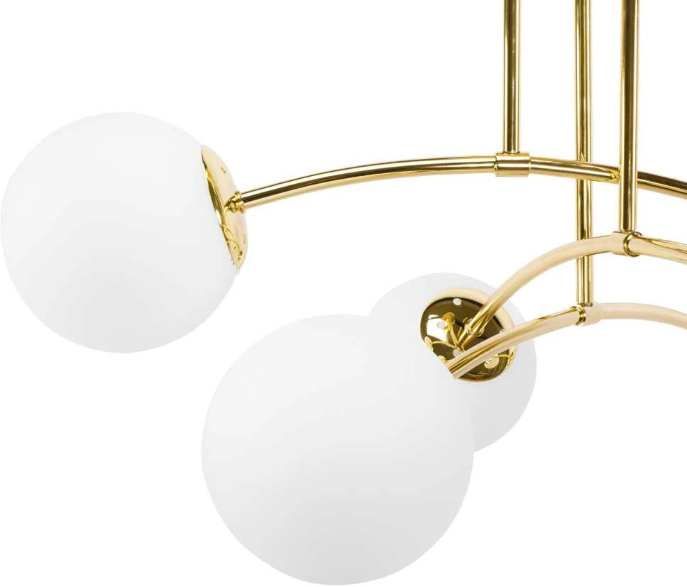 Lubinis šviestuvas Toolight LAMPA WISZĄCA SUFITOWA ZŁOTA APP1577-5C
