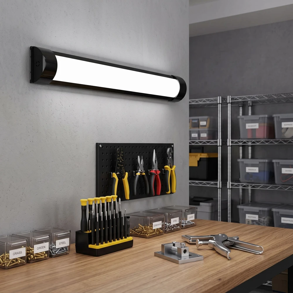Toolight Led Lempa Jnh053-18n Juodas 60 Cm