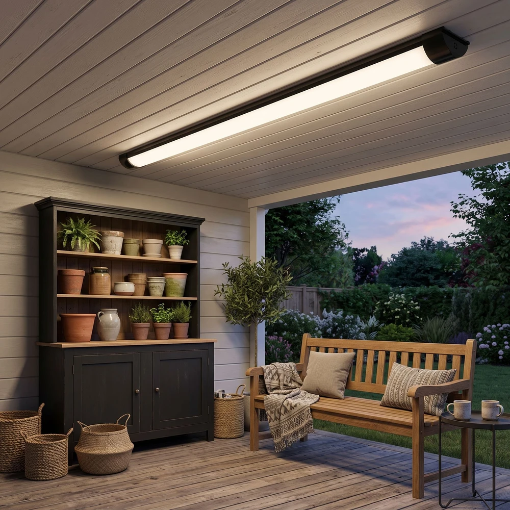 Toolight Led Lempa Jnh056-42n Juodas 150 Cm