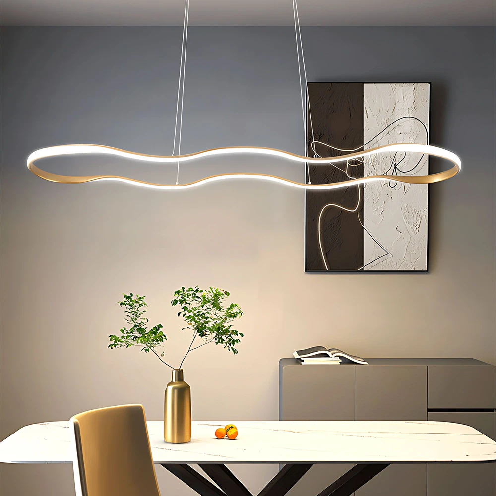 Toolight LED LUBINIS PAKABINAMAS ŠVIESTUVAS LHJ027-CP 100 cm, auksinės spalvos