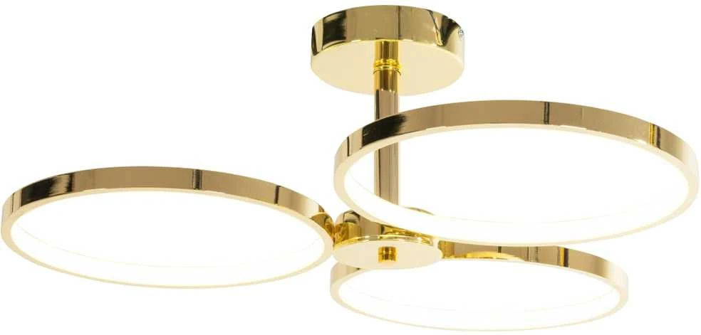 Lubinis šviestuvas Toolight LED pakabinamas lubų šviestuvas APP993-c Gold + nuotolinio valdymo pultas