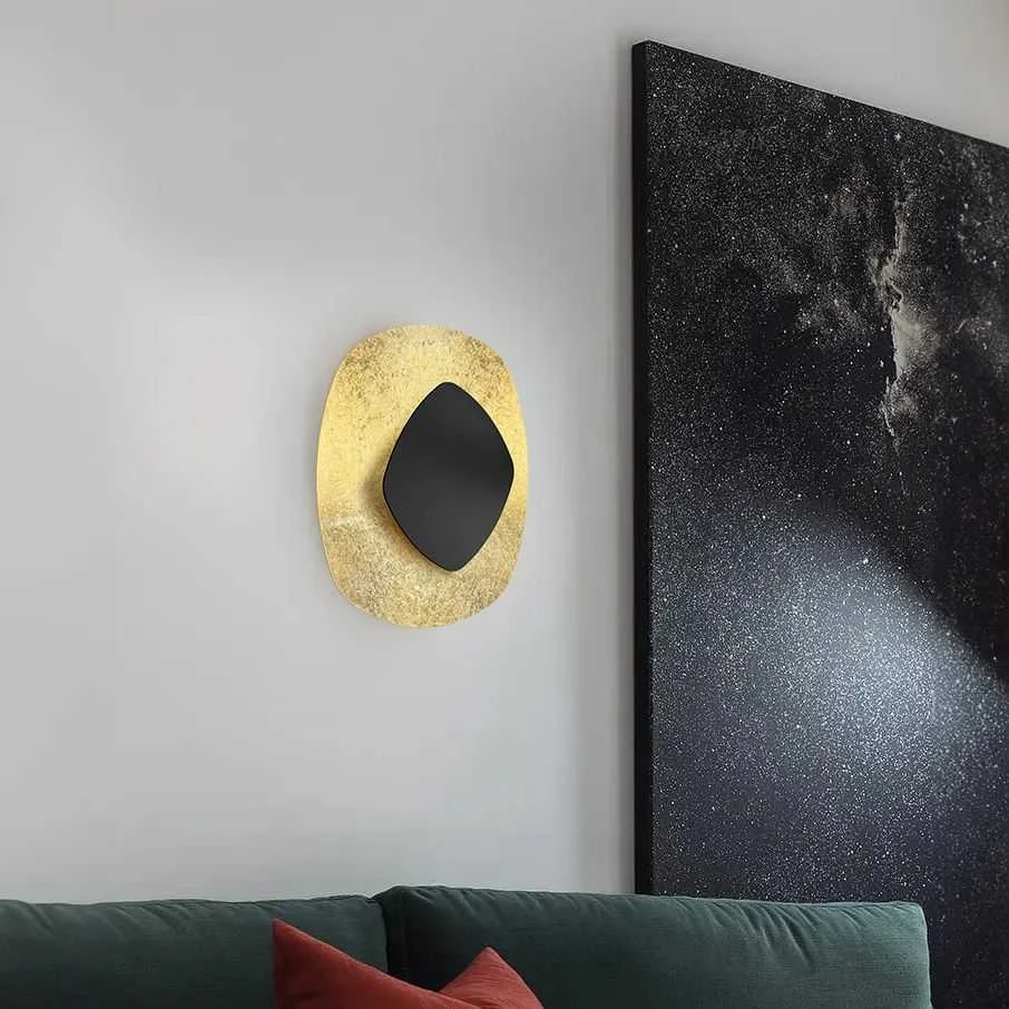 Sieninis šviestuvas Toolight LED SIENINĖ LAMPA APP1270 Juodas GOLD
