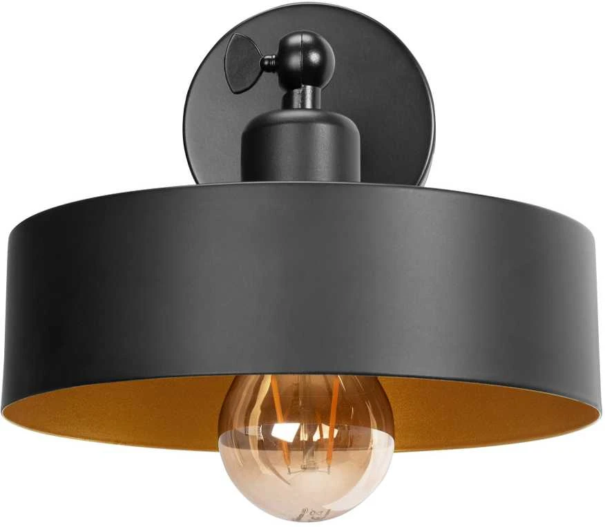 Sieninis šviestuvas Toolight LED SIENINĖ LAMPA APP1332-1W Juodas GOLD