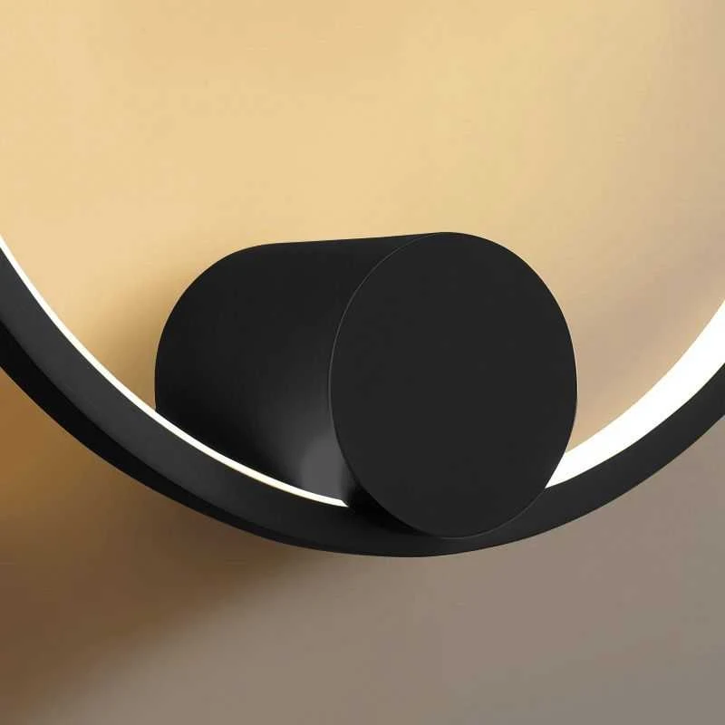 Sieninis šviestuvas Toolight LED SIENINĖ LAMPA APP1386-CW Juodas 40cm