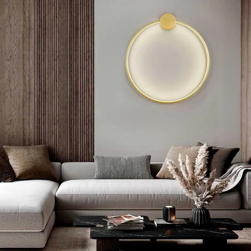 Sieninis šviestuvas Toolight LED SIENINĖ LAMPA APP1387-CW GOLD 40cm