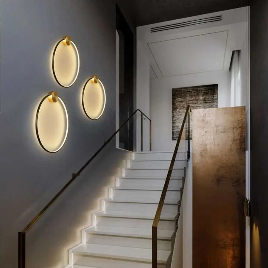 Sieninis šviestuvas Toolight LED SIENINĖ LAMPA APP1388-CW OLD GOLD 40cm