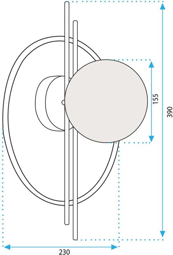 Sieninis šviestuvas Toolight LED SIENINĖ LAMPA APP1435-W Juodas