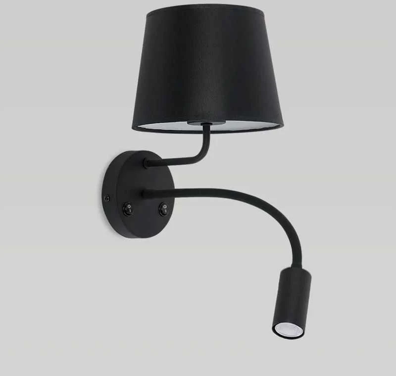 Toolight LED SIENINĖ LAMPA APP1610-2W Juodas
