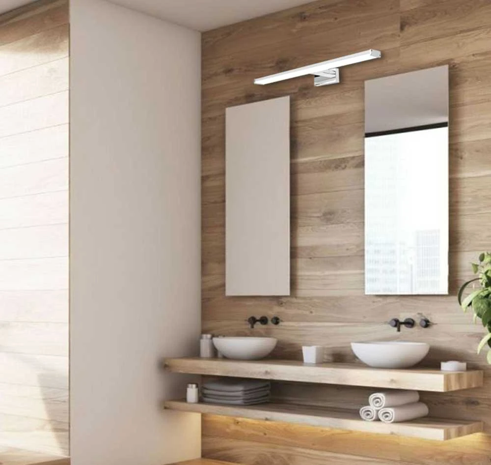 Toolight LED sieninis šviestuvas 12W 60CM APP369-1W CHROM