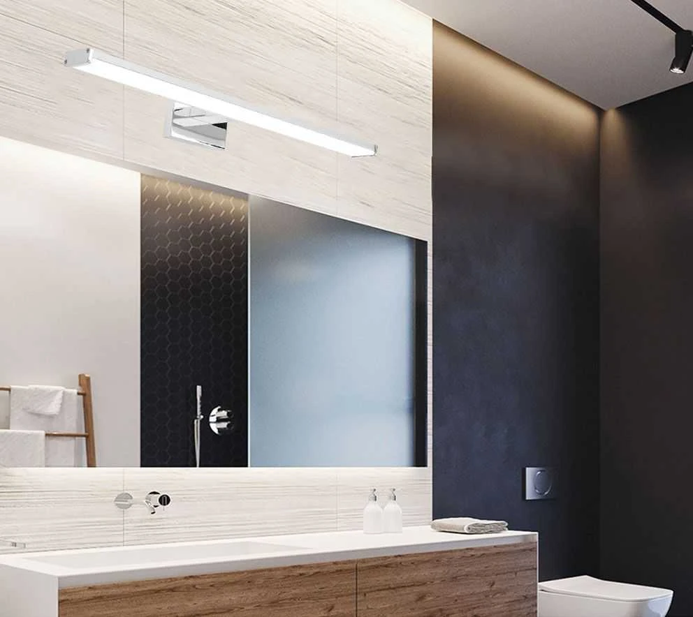 Toolight LED sieninis šviestuvas 12W 60CM APP369-1W CHROM