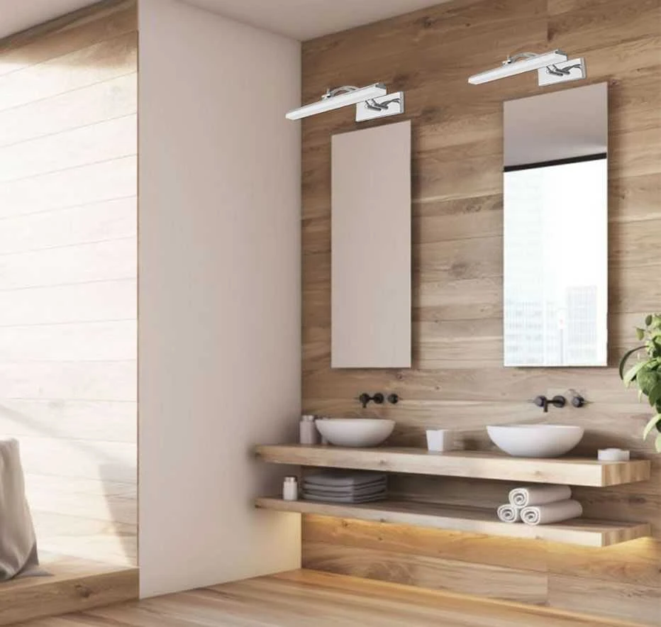 Sieninis šviestuvas Toolight LED sienos šviestuvas 9W 40CM APP372-1W CHROM