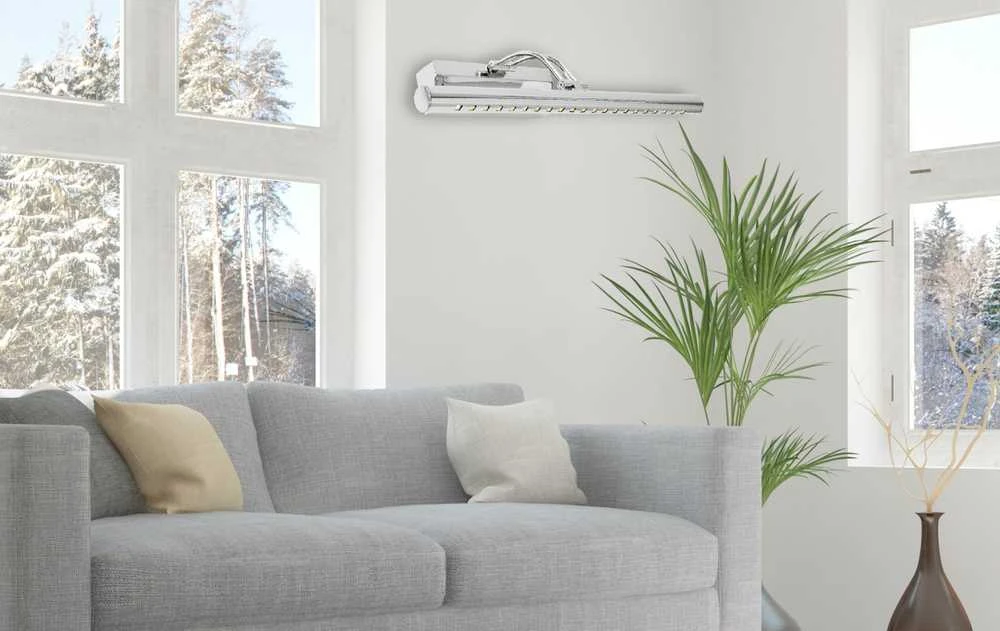 Sieninis šviestuvas Toolight LED vonios sieninė lempa virš veidrodžio 5W 40CM APP364-1W CHROMAS