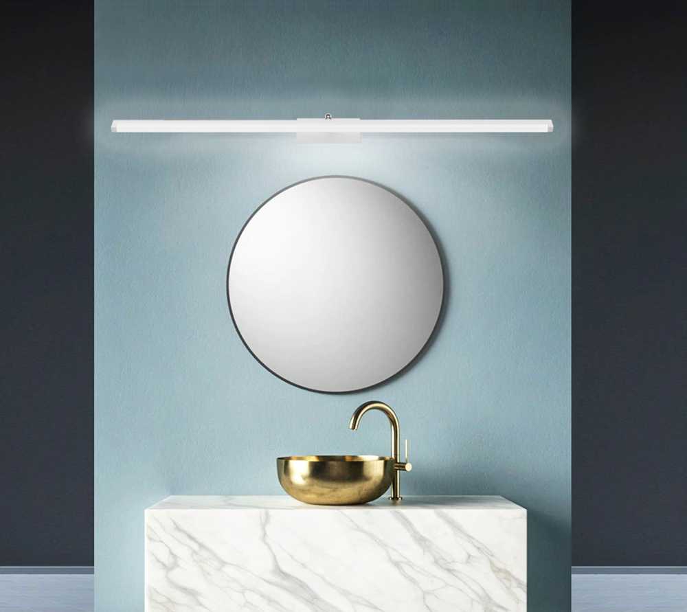 Sieninis šviestuvas Toolight LED vonios sieninė lempa virš veidrodžio 20W 100CM APP376-1W Baltas