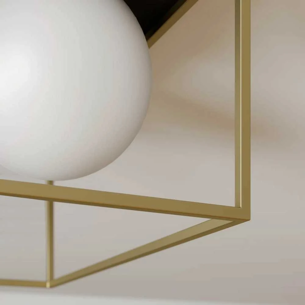 Pakabinamas šviestuvas Toolight Lubinis plafonas Gold Baltas APP1166-1C