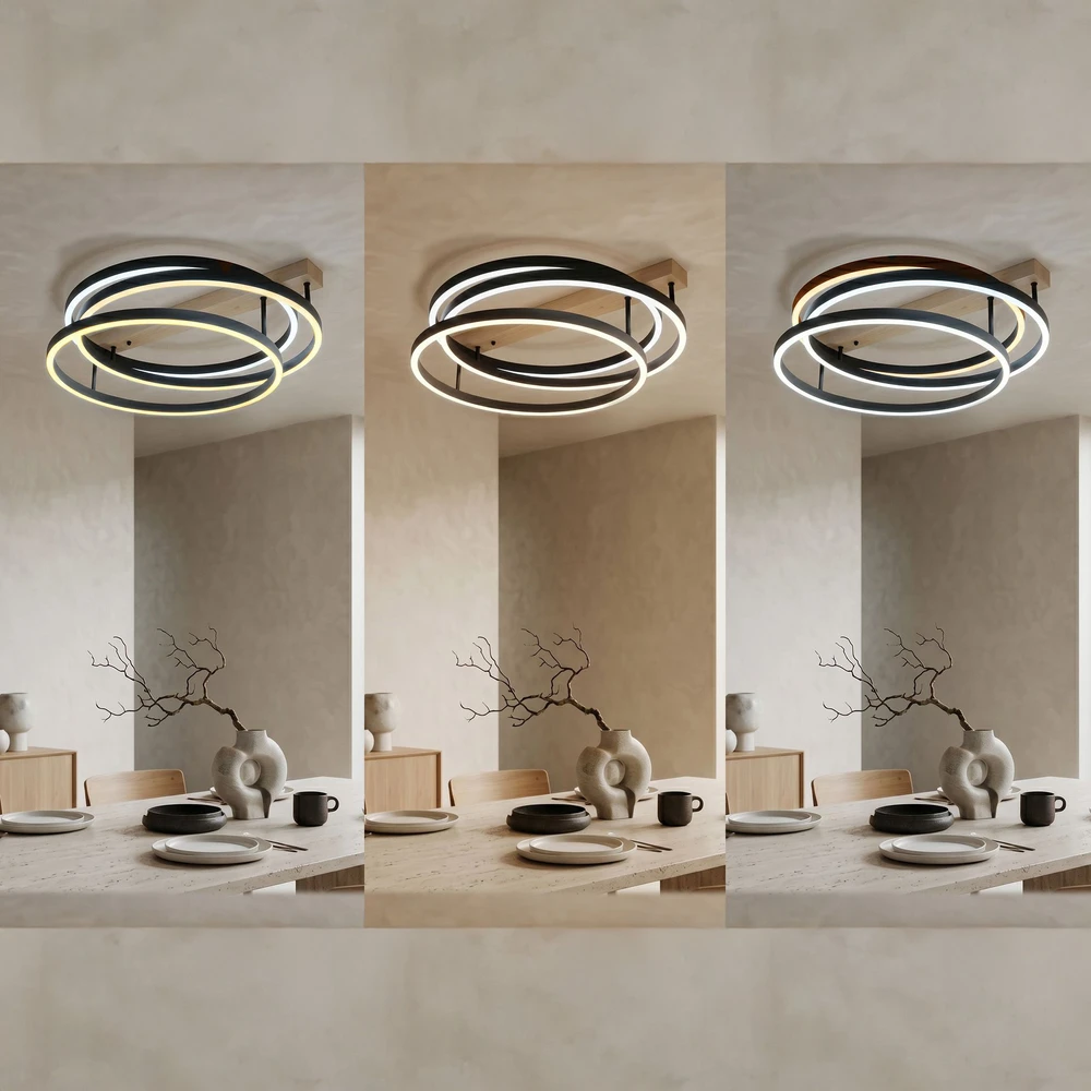 Toolight Lubinis šviestuvas LED SWE058-C Juodas