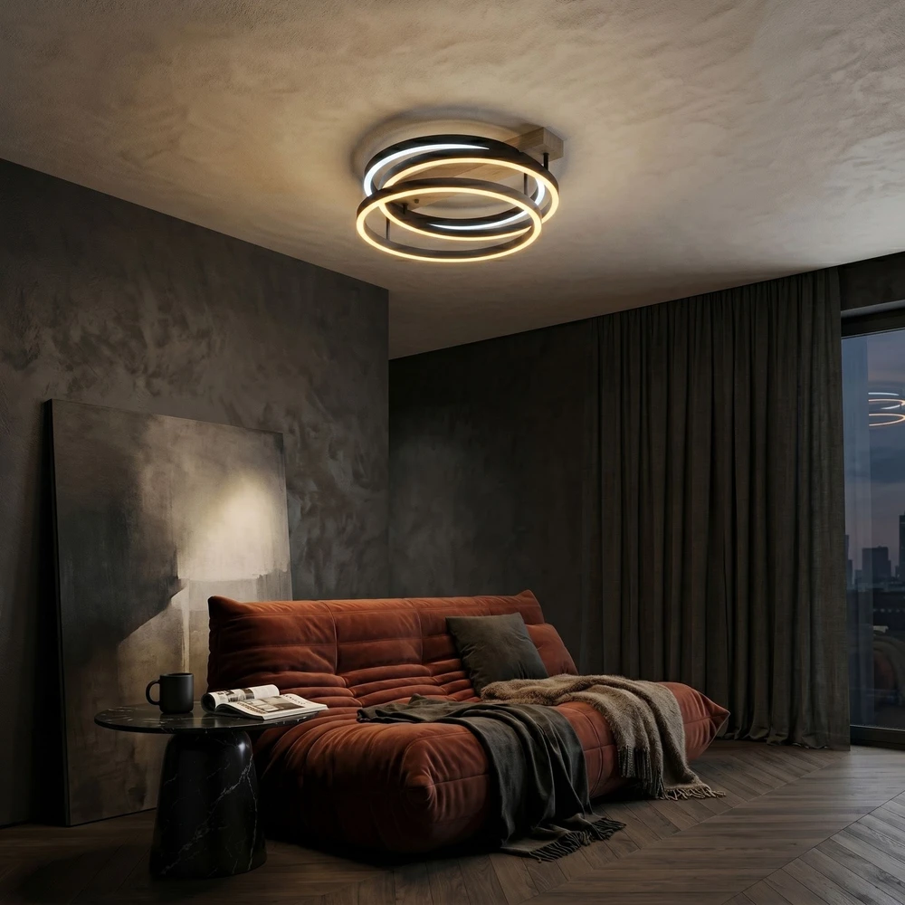 Toolight Lubinis šviestuvas LED SWE058-C Juodas