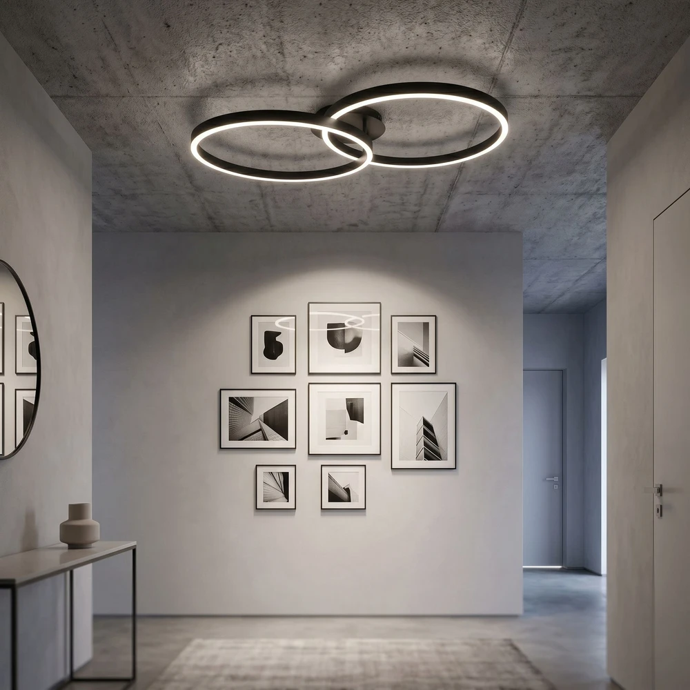 Toolight Lubinis šviestuvas LED SWE061-C Juodas