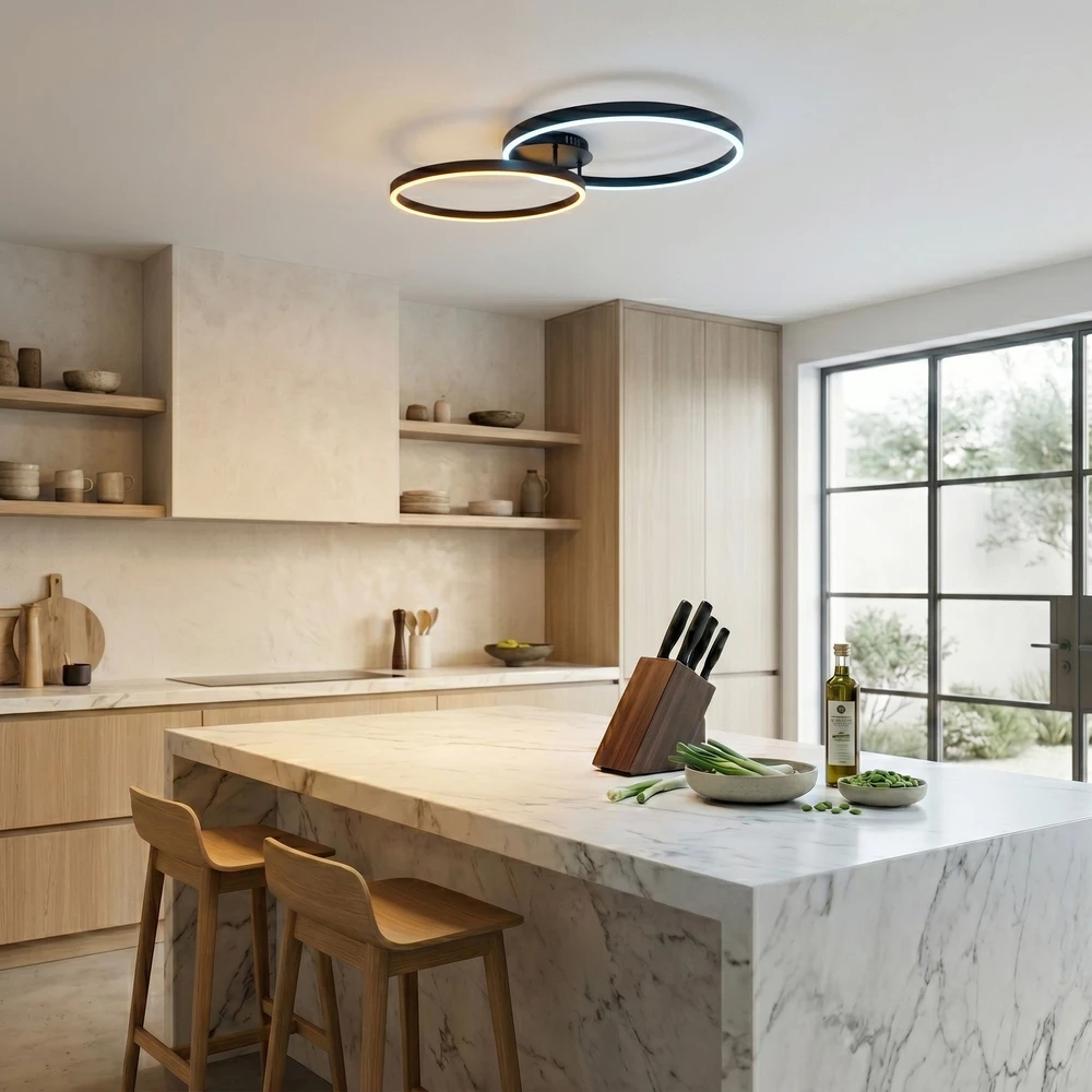 Toolight Lubinis šviestuvas LED SWE061-C Juodas