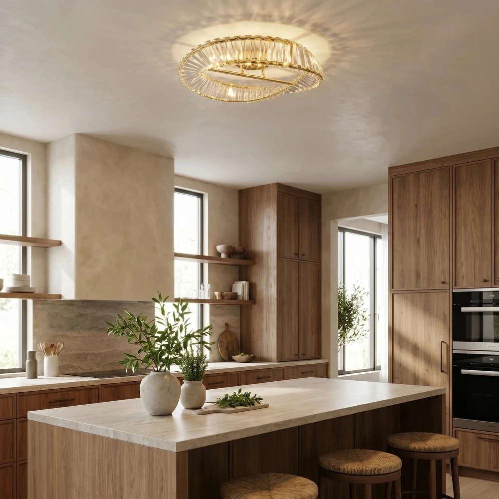 Toolight Lubinis šviestuvas LED SWE095-C 50cm GOLD