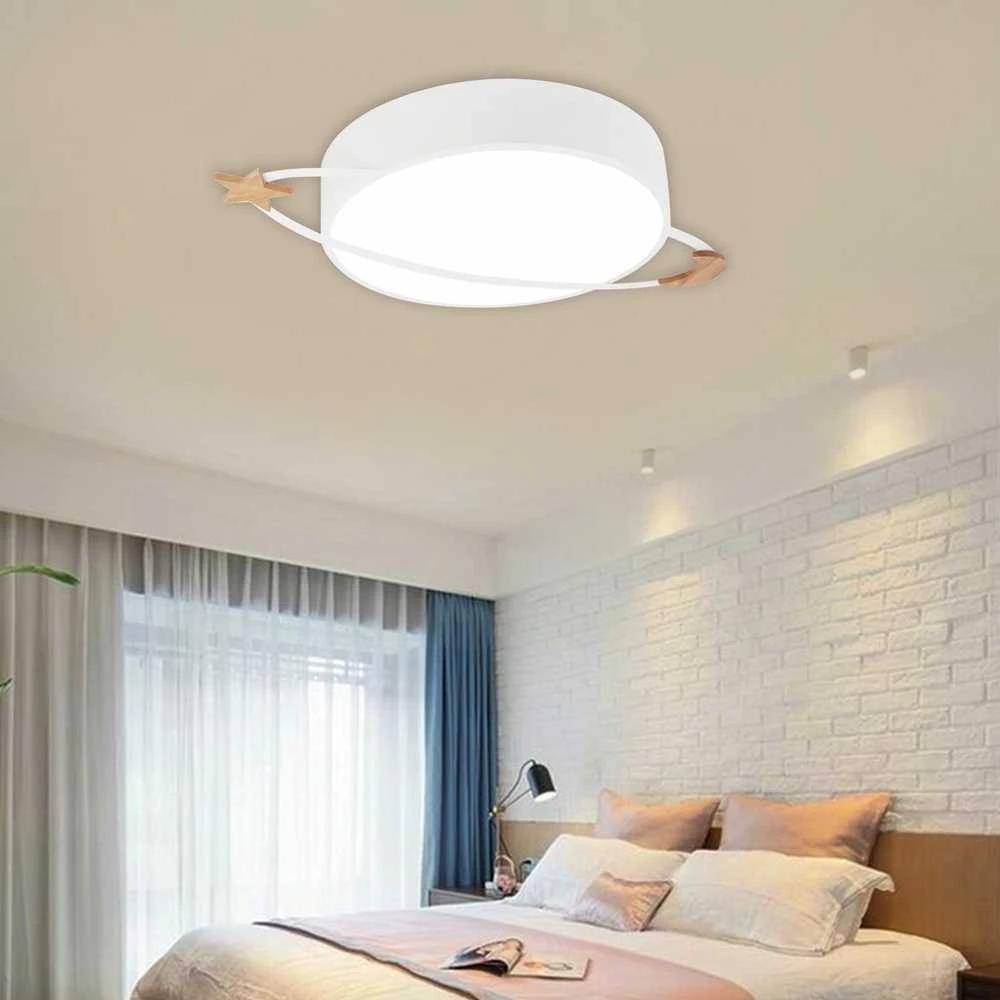 Lubinis šviestuvas Toolight Lubų lempa Plafond Moon Baltas APP865-C