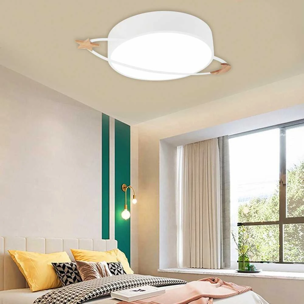 Lubinis šviestuvas Toolight Lubų lempa Plafond Moon Baltas APP865-C